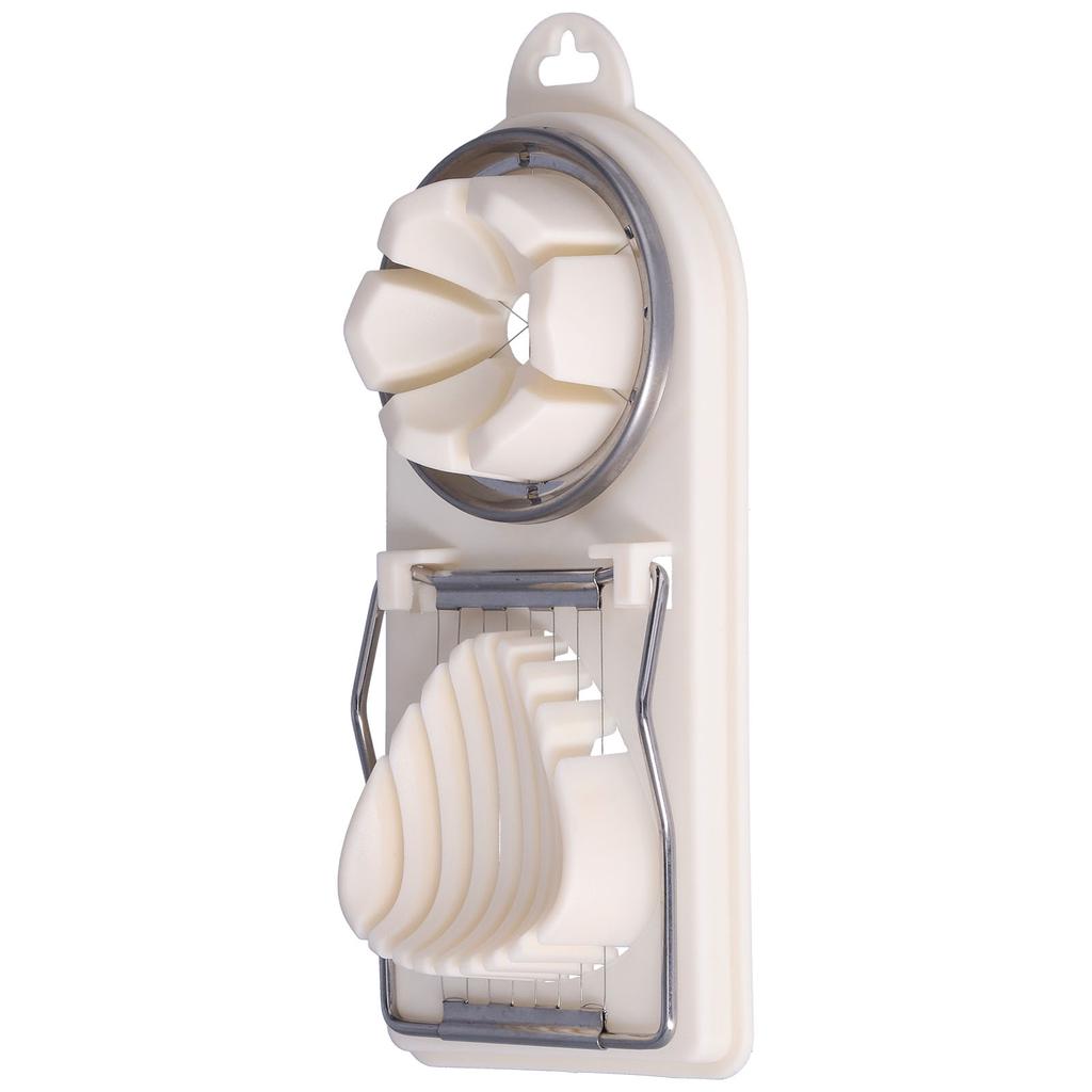 Egg Cutter Household Stainless Steel Wire Egg Cutter Safe Easy To Operate for Hard Boiled Eggs