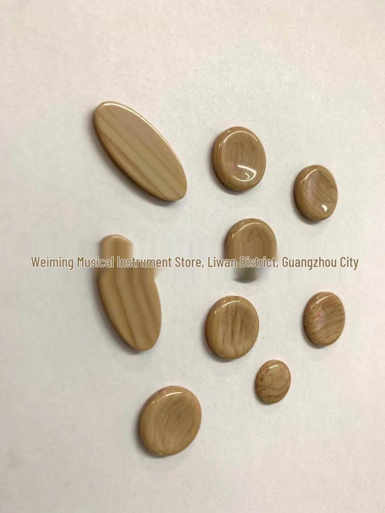 Saxophone Snap Button & Pearl Mica Sheets, Key Plate, Plastic Key Plate