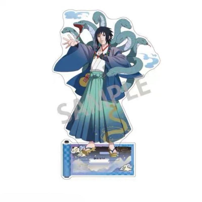 Naruto Japanese Anime Peripherals Uzumaki Naruto/Hatake Kakashi Acrylic Stand Collectible Desk Ornaments Creative Gift For Boy