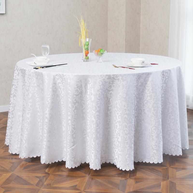 

Роскошная жаккардовая круглая скатерть для отеля, свадьбы, банкета, вечеринки, декора, скатерти, домашнего стола, ресторана, юбки, чехла 160cm Round