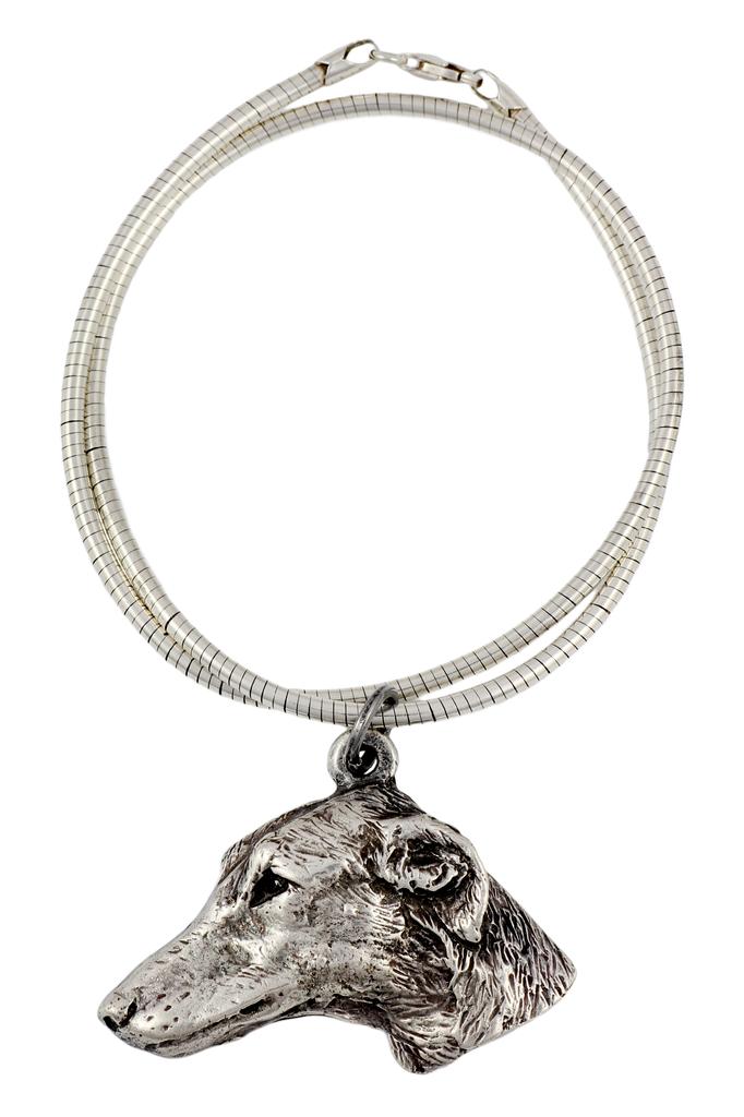 Azawakh, Tuareg Sloughi - Dog Necklace, Unique Jewellery for the Dog Fan, Unique Adder Pendant by Art-Dog Brand