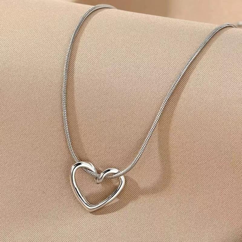 Gold Color Double Layered Long Tassel Chain Necklaces for Women Simple Metal Geometric Bead Choker Necklace Fashion Jewelry