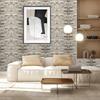 3D Wall Panels, Self-Adhesive PE Foam, Waterproof 3D Brick Wallpaper, Peel and Stick, for Kitchen, Living Room, Bedroom, Bathroom Wall Decoration (36