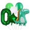 Crown Green Dinosaur Balloon Set for Children's Birthday Party Scene Decoration and Arrangement