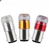 10pcs Car 12V LED Rear Taillight Tail Brake Light Strobe Flashing LED Lamp Motorcycle Warning Light Bulb Red Stronger Light
