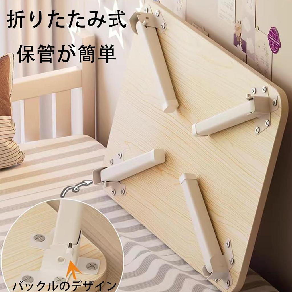 Składany stół PluieSoleil, szerokość 70 cm x głębokość 50 cm x wysokość 35 cm, lekki, z blatem imitującym marmur, mini stolik z blokowanym blatem dla dodatkowej stabilności, Nie