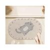 Cartoon Simple Bathroom Floor Mat Household Thickened Absorbent Imitation Cashmere Floor Mat Shower Room Non-Slip And Easy To Take Care Of Foot Mat