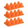 Spøkelse Silikonform Non-Stick 3D Sjokoladeformer 8-Hulrom Halloween Bakeform for Gelé Godteri Pudding Iskrem Gummibjørn Kritt Resin