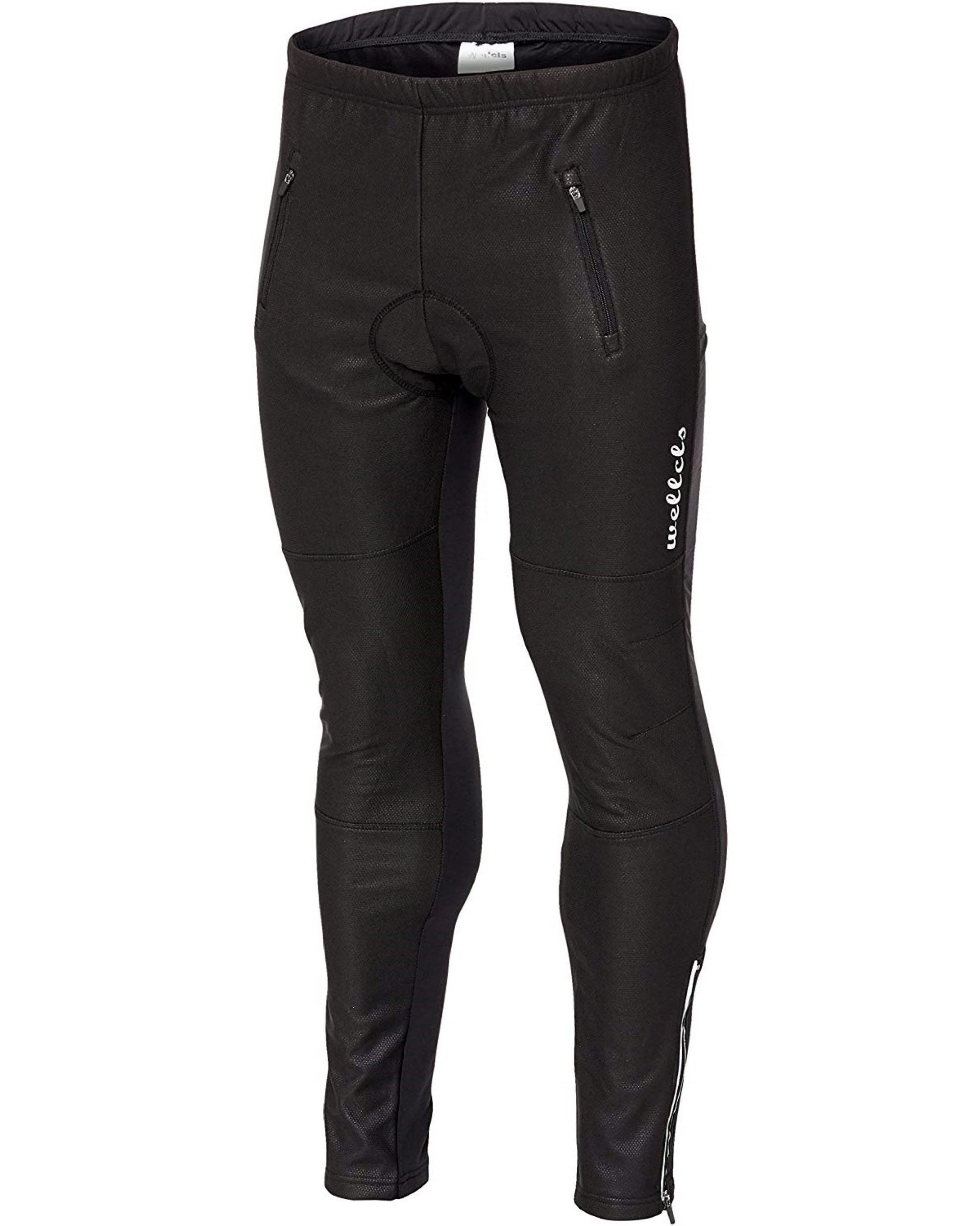 

Welkruz Winter Cycling Pants with 3D Gel Cycling Road Bike Racer Windproof and Perfect for Fall and Winter Cycling Size M Men s Pads, Jersey, Wear, чёрный