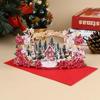 Christmas 3D Santa Claus Decorative Card | Perfect For Festive Occasions | Great Gift For Parents, Siblings, Teachers Classmates