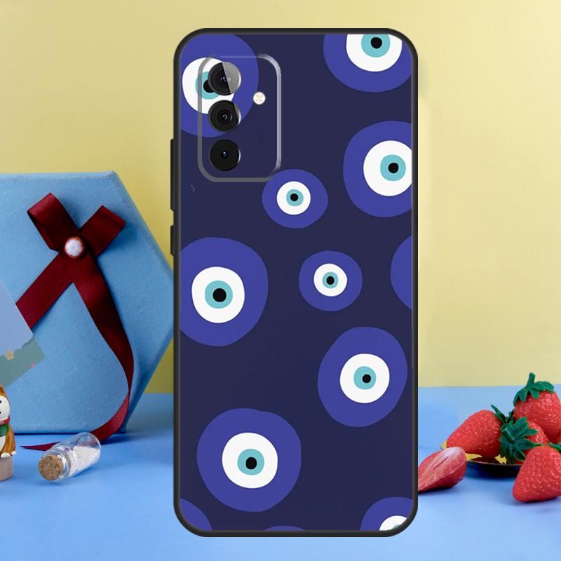 Big Eyes Cartoon Pattern Case For Samsung Galaxy A26 A16 A36 A56 A15 A35 A55 A14 A34 A54 A12 A32 A52 A13 A33 A53 A17