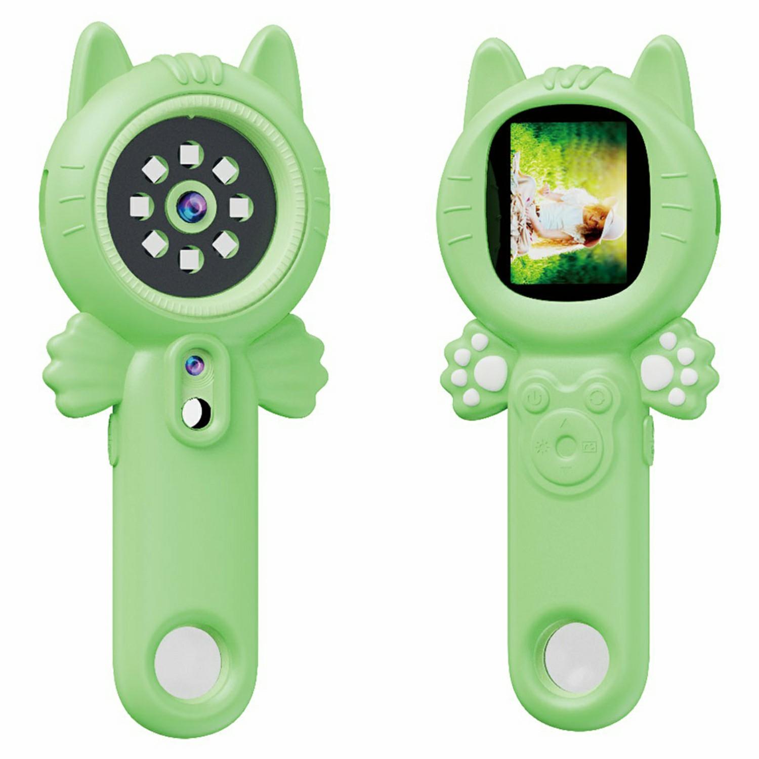 

Z800 2,0-дюймовий екран Дитячий цифровий фотоапарат 500-кратний мікроскоп Ручна лупа з карткою пам яті 32 ГБ Green