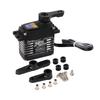 Rcmall 70KG High Torque GX3270BLS Digital RC Servo, 180/270/360 Degree Metal Gear, IP68 Brushless Motor, Black (357 Degrees)