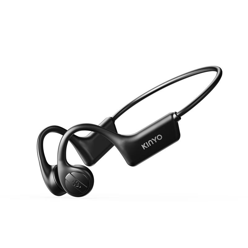 

KINYO X7i Bone Conduction Sports Headphones IPX6 Rain & Sweatproof, HD Audio