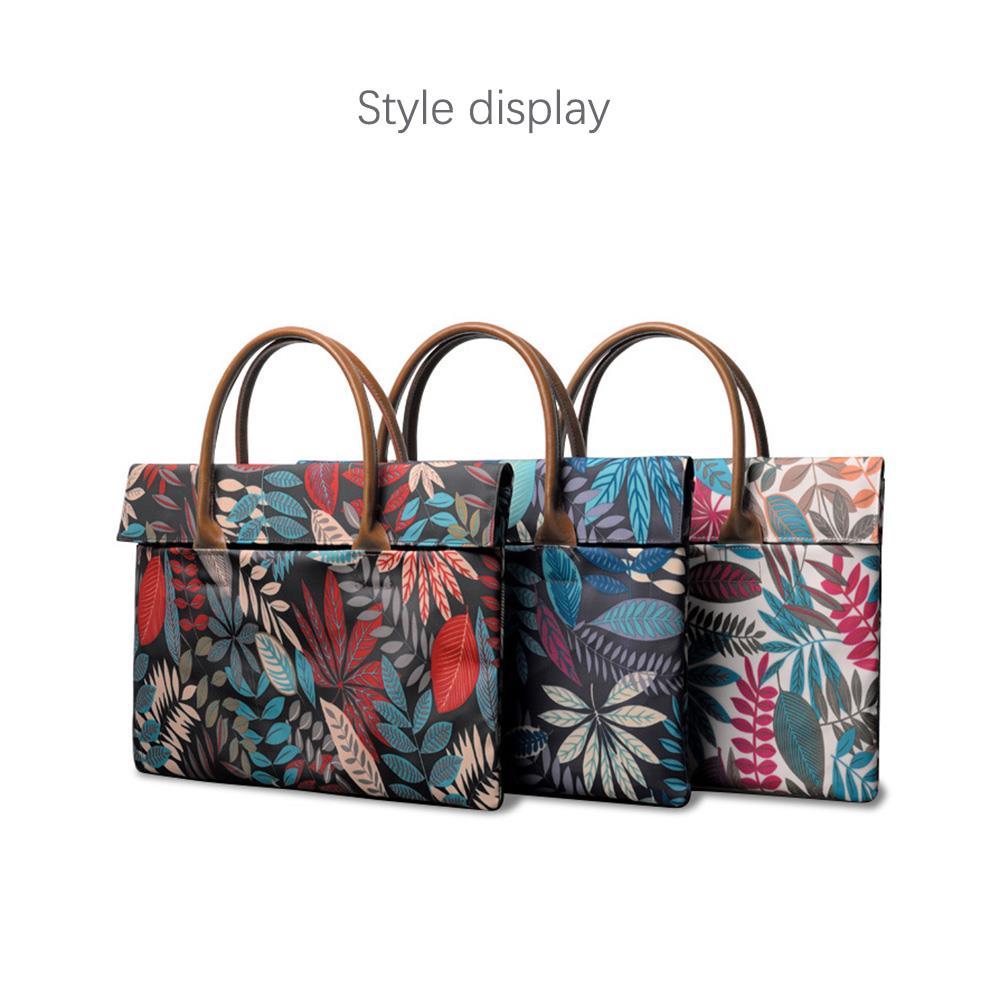 

Портативная сумка для компьютера для мужчин и женщин, ноутбук Apple, Macbook Pro/air13, водонепроницаемая с цветочным принтом