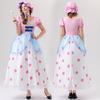 Halloween Children Adult Shepherdess Toy Story Cosplay Suit Pink Polka Dot Dress
