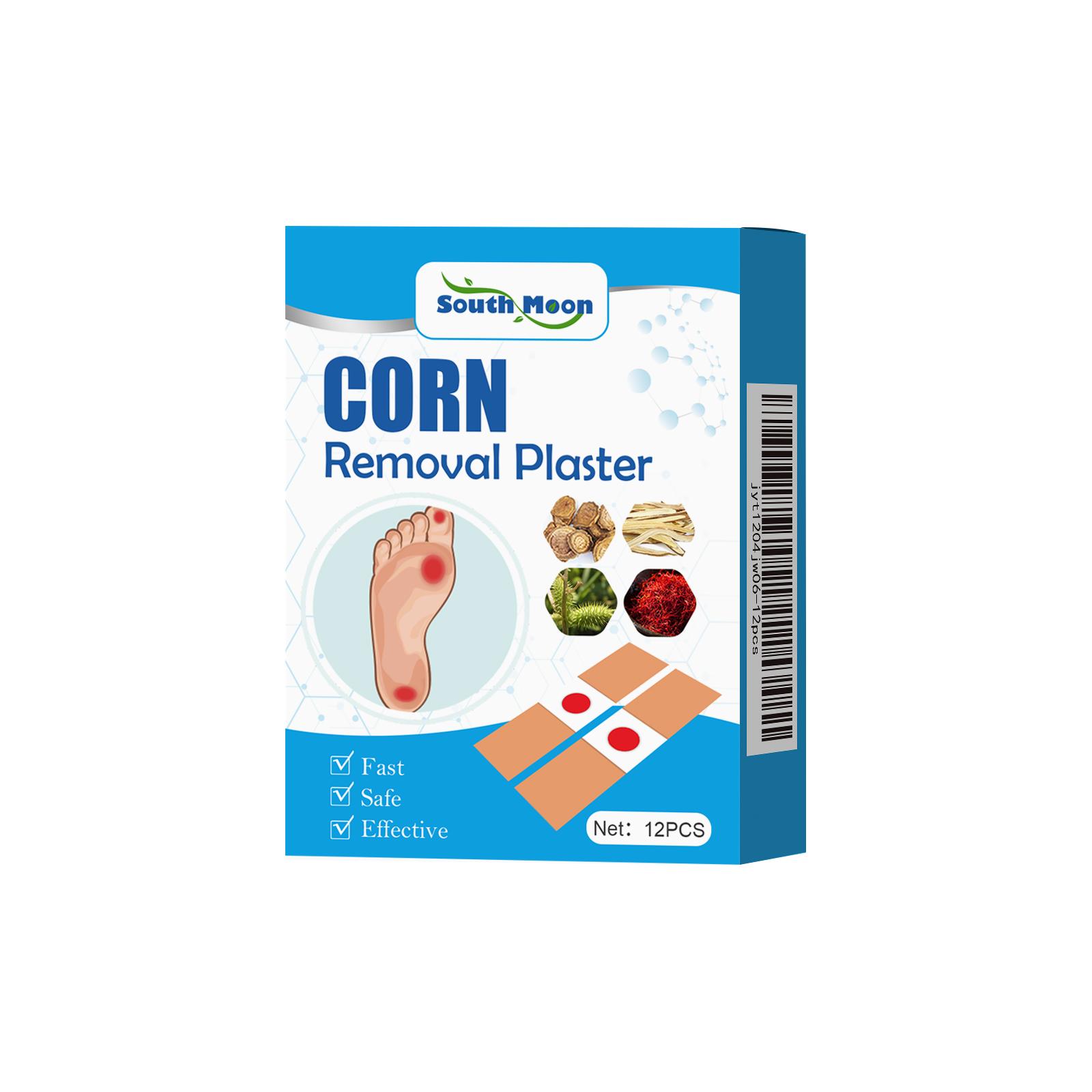 

South Moon Foot Care Stickers Gently Clean Dead Skin on Feet Discomfort Care Daily Body Care Simple Operation Easy Walking 12pcs