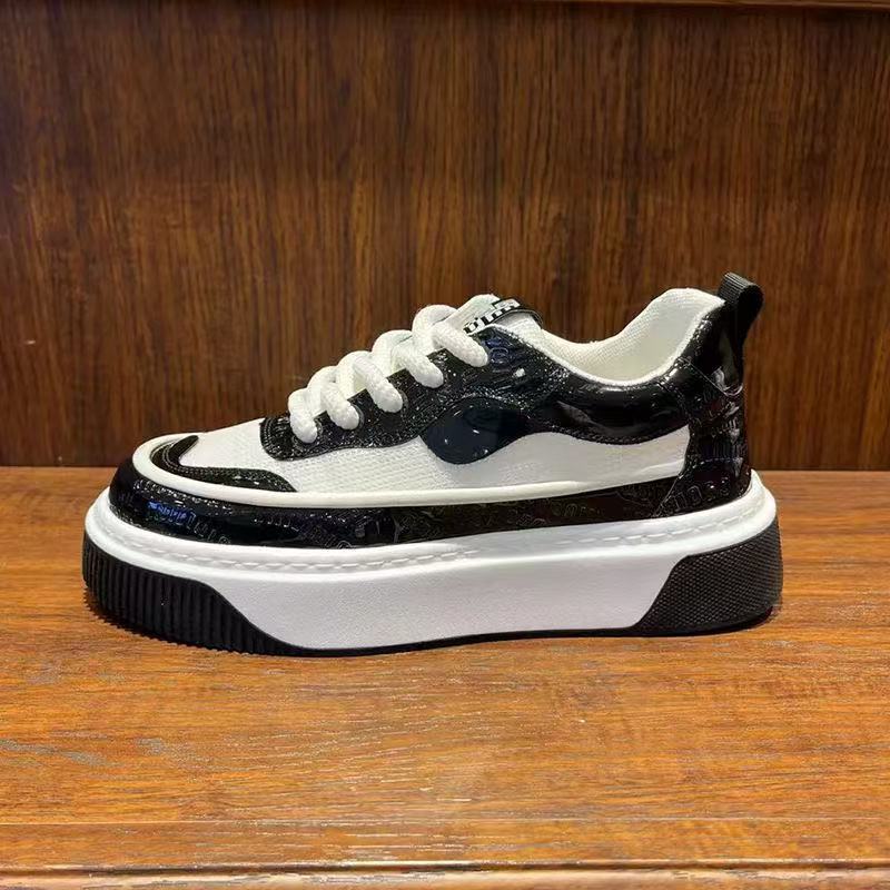 

Мужские дышащие кроссовки Color Block 2025 — повседневная обувь на толстой подошве с сетчатым верхом, универсальная обувь на высоком каблуке для тренировок в спортзале и повседневной носки 44