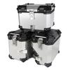 Motorcycle Aluminum Alloy Waterproof Side Box - 28L/35L, Anti-Collision, Universal Fit, Multi-Color Storage for Travel.
