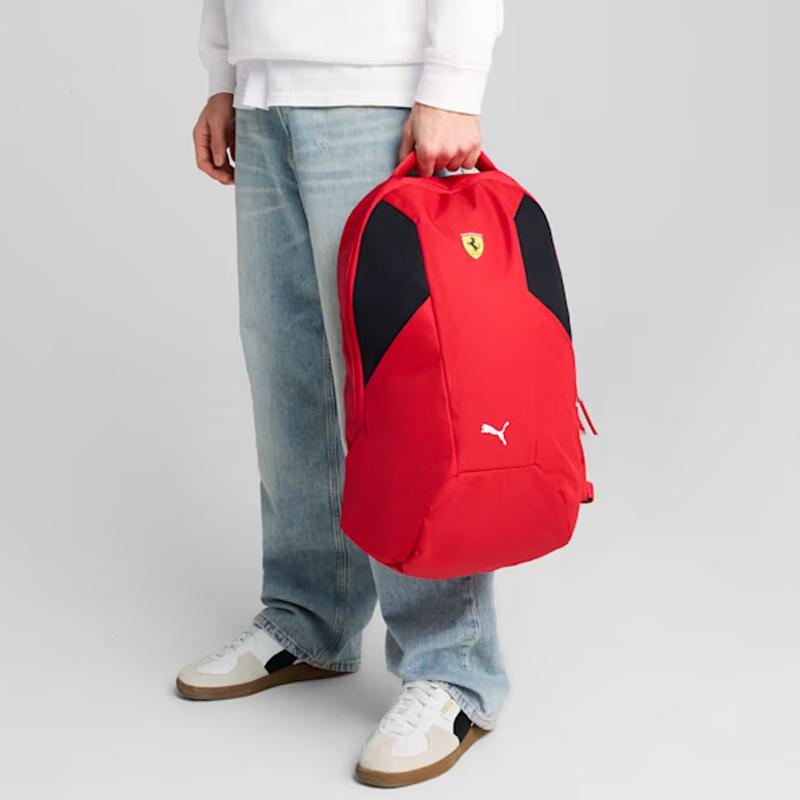 New PUMA Polyester Backpack Large Unisex Red 091260-01