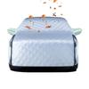 Car Snow Cover Lengthened Sun-Proof Snow Cover Dustproof Frost Guard with Reflective Strip for All Seasons Multifunction Cover