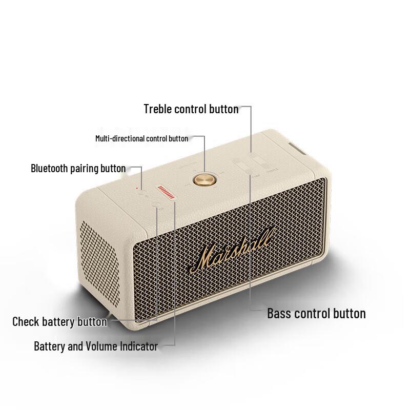 Marshall Middleton Portable Bluetooth Speaker