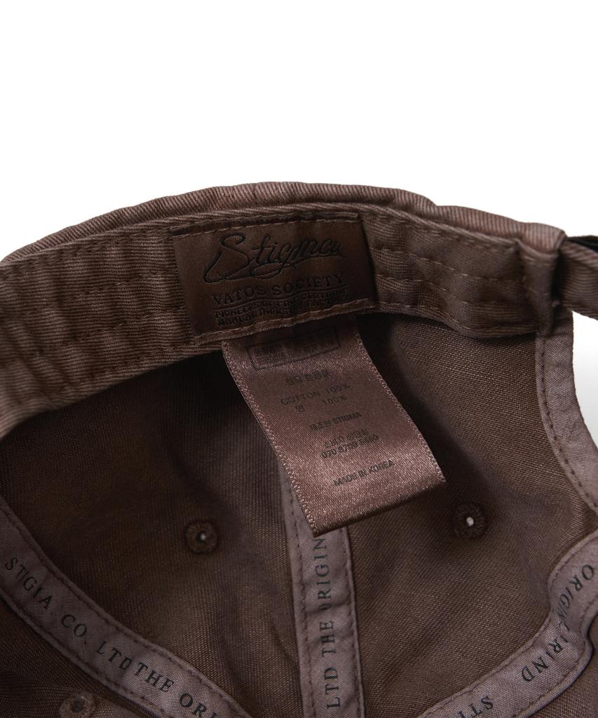 STIGMA Pigment Caliph Ball Cap Brown