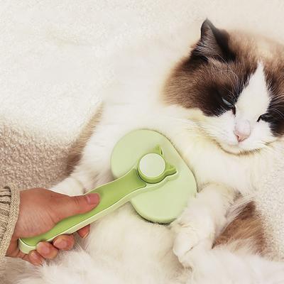 Pet Brush for Shedding Self-Cleaning Grooming Brush Cat Shedding Comb Removes Loose Fur for Long Short Hair Dogs Cats