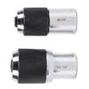 2PCS Adjustable Jaws Tap Socket Set 3/8" Drive Socket Adapters Adjustable Tap Holder Cr-Mo Steel Ratcheting Tap Socket Set