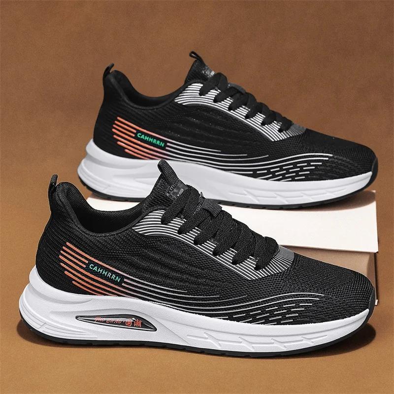 2024 Summer Breathable Running Mesh Casual Shoes Versatiles  Men Vulcanized Shoes Man Casual Sneakers Tenis Para Hombre