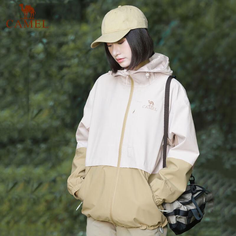 Camel Women's Single-Layer Outdoor Jacket A23CATG013