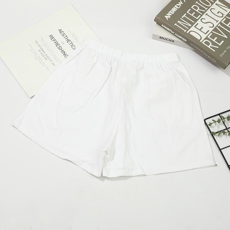 Women's Plus Size Cotton & Linen Casual Wide-Leg Shorts - Summer Home & Beach Hot Pants