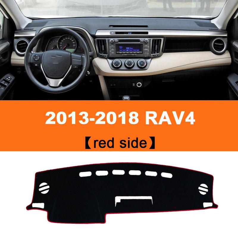 Κάλυμμα Πίνακα Οργάνων Αυτοκινήτου Πλατφόρμα Οργάνων Κάλυμμα Γραφείου Πατάκια Για Toyota RAV4 RAV 4 XA40 40 2013 2014 2015 2016 2017 2018 Αξεσουάρ