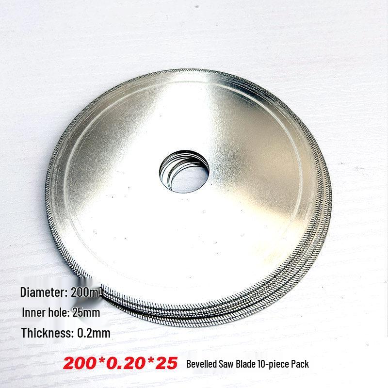 Yuhua Double Diamond Bevel Edge Cutting Disc for Jade, Turquoise & Amber - Thin Saw Blade by Feiyue.