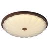 2025 Chinese Style Walnut Ceiling Light: Retro Round Design for Bedroom & Study