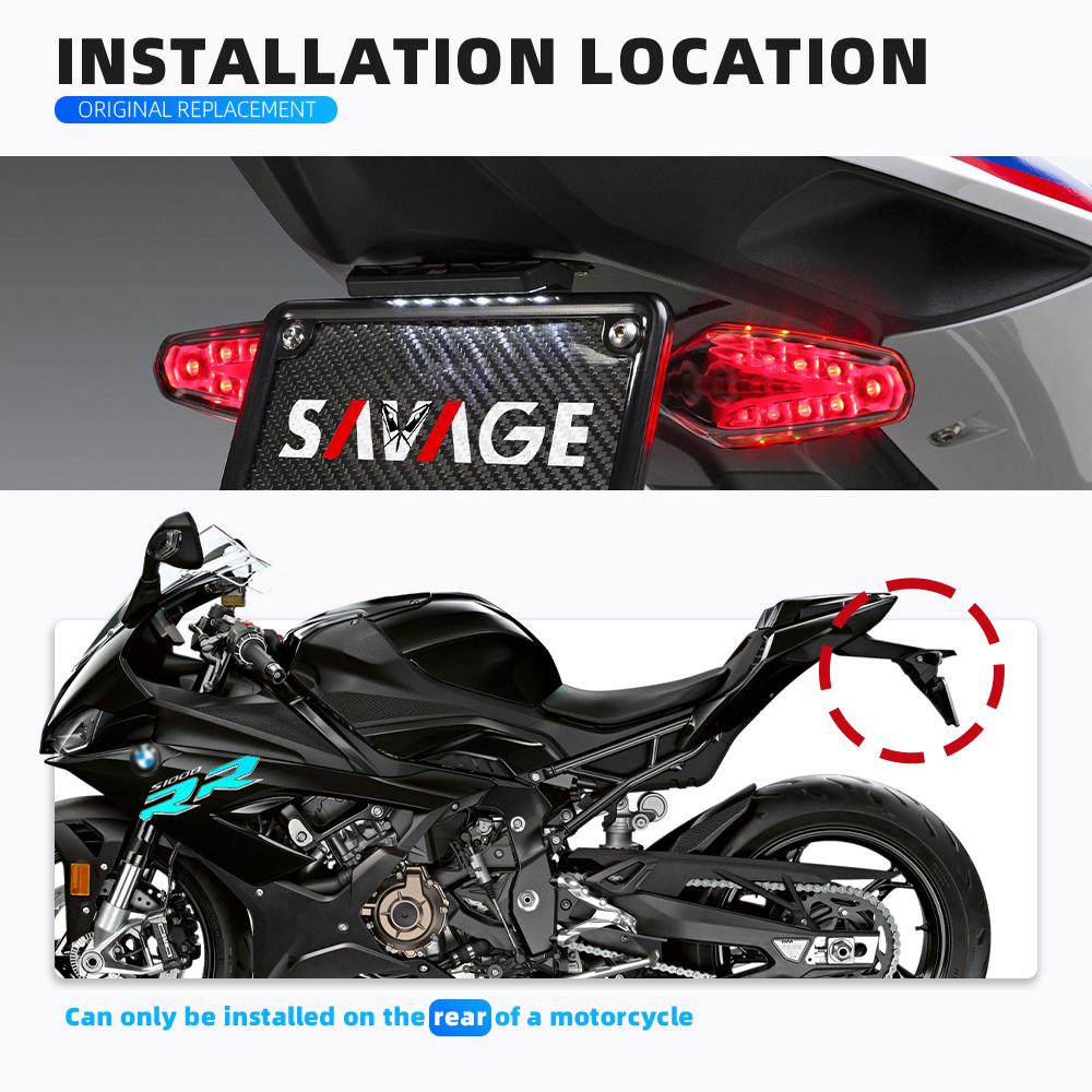 For BMW R1250GS ADV M1000RR S1000RR S1000XR S1000R S 1000 RR XR Motorcycle LED Turn Signal Rear Brake Tail Light Flashing Lamp