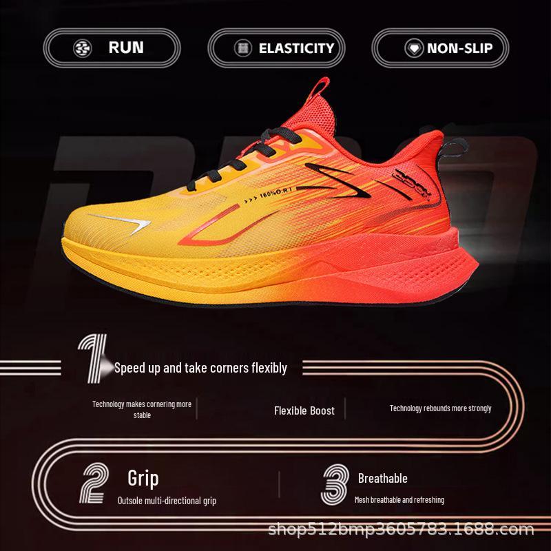 Men s Breathable Mesh Casual Sports Shoes for Middle School Fitness Test, Large Size 44