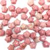21pcs White Crystal Spacer Loose Beads Sodalite Jewelry Making Material  Necklace Earrings