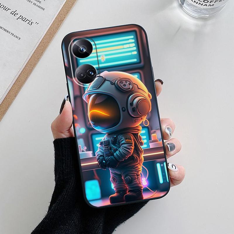 For Realme 10 Pro Plus 5G Case Soft Silicone Back Case for Realme 10 Pro + RMX3630 Phone Cover Realme10 4G Protective Shells