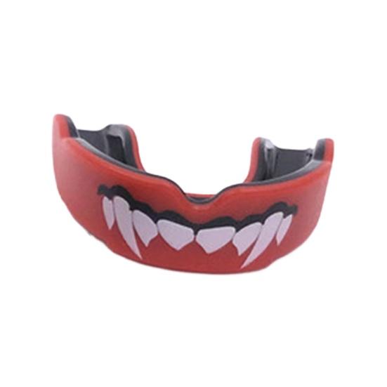 Sports Mouth Guard Teeth Armor Mouthpiece Youth Adult Mouthguard Dual Layer Gum Shield Protection for Boxing MMA Rugby Martial Arts