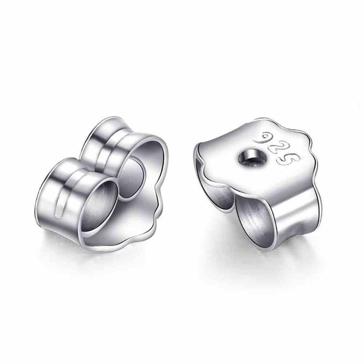 

Stud Earrings, Earcaps, Tremella Plugs, Pure Jewelry, Silver Jewelry, Decorative Earrings. 2E0000 срібний