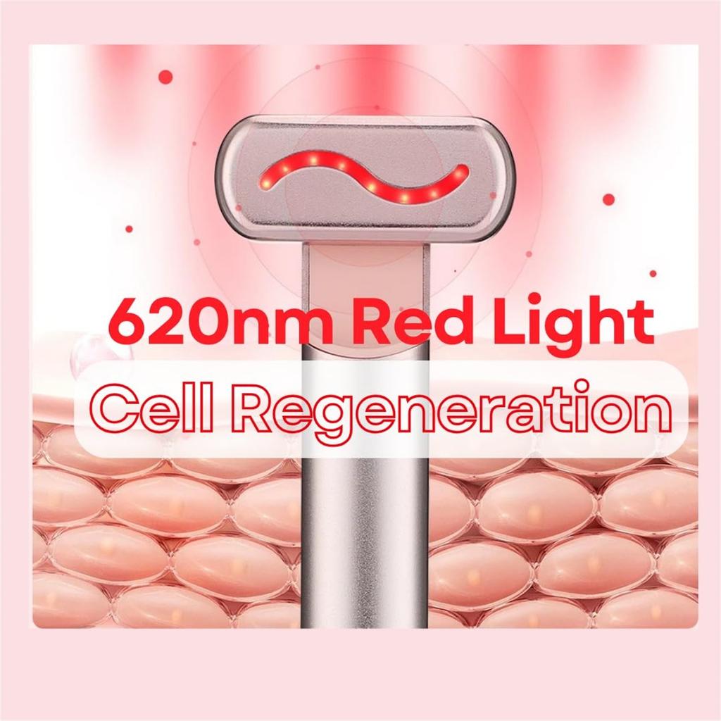 Eye Beauty Pen Portable Eye Face Neck Massager Seven Color Light Beauty Massager