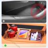 Car Storage Box For GAC AION V Auto Central Control Armrest Box Under Layer Organize Silicone Storage Supplies Accessories