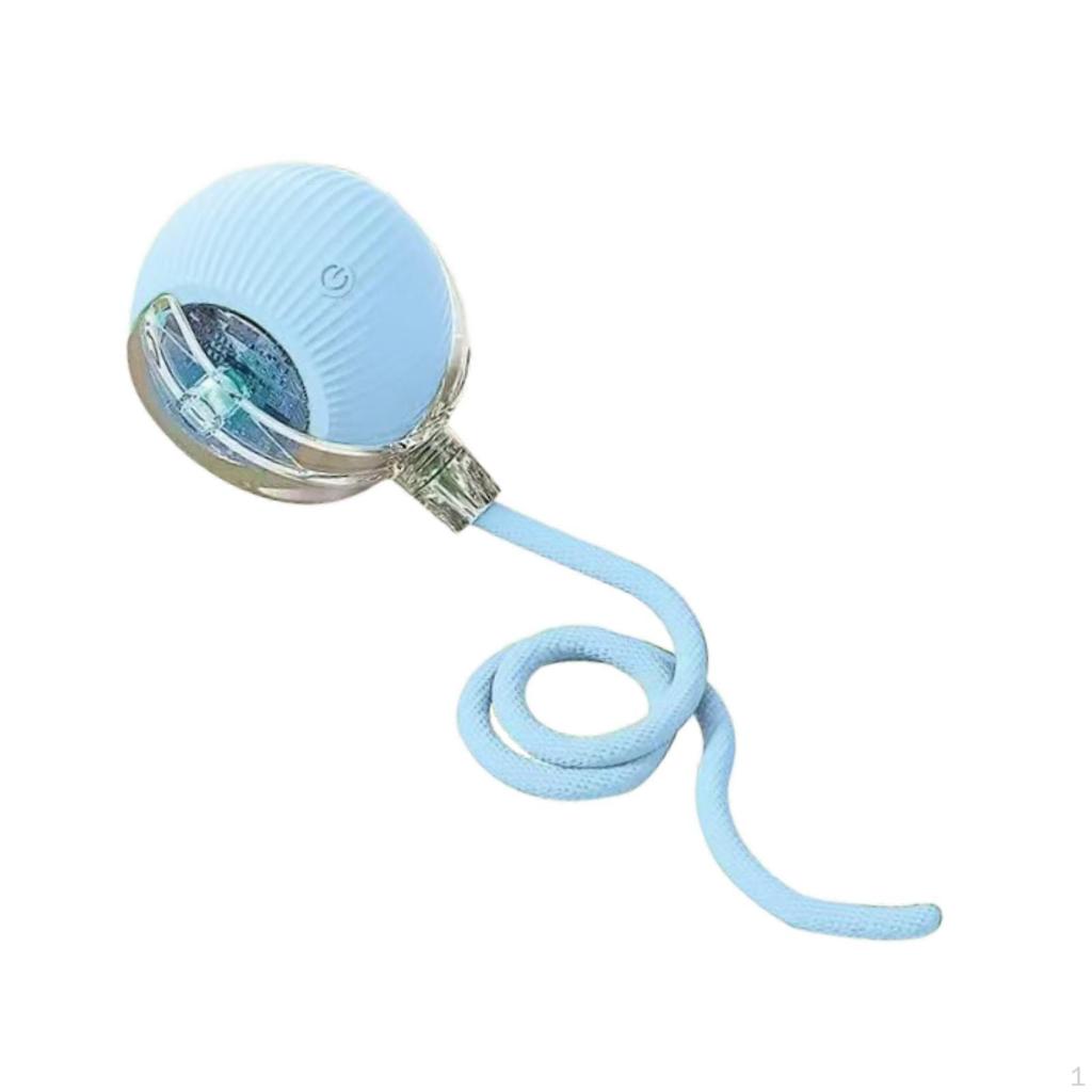Interactive Cat Toy Automatic Moving,Lightweight,Funny,Cute,Rolling Ball Pet for Dog Kitty