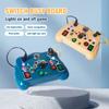 Non-Toxic Children'S Puzzle Busy Board Early Education Toys Buttons Switches Socket Led Lights Analog Circuit Board Sensory Toys For Baby