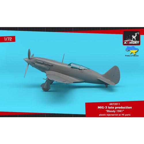 Armory 1/72 MiG-3 Late Model 1941 Plastic Model AMR72011