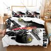 Sakamoto Days Bedding Set 3Pcs Cool Manga Figure Pattern Comfort Bed Linen For Anime & Manga Fans