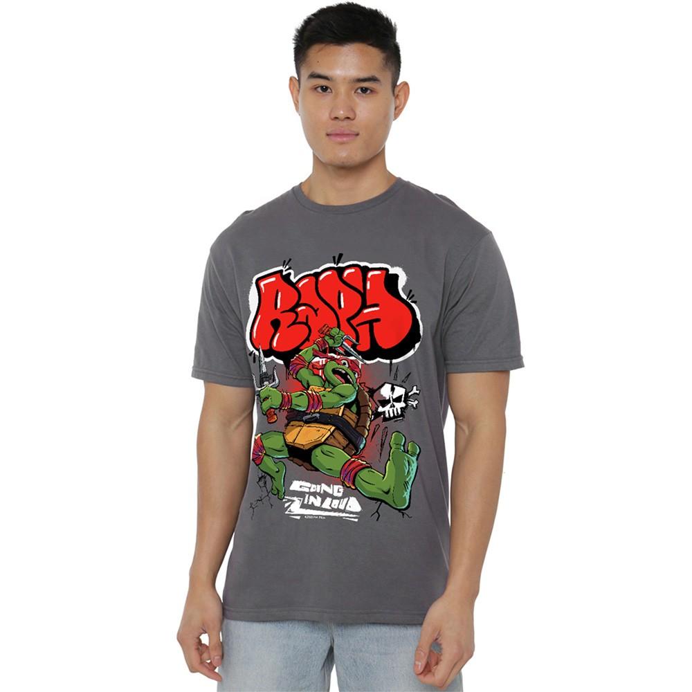 Tmnt: Mutant Mayhem Raph Ninja T-Shirt S-4XL Charcoal M