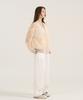 LEVHEARTED Ostinato Banding Wide Pants - White