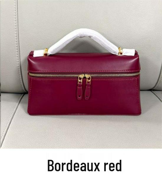 LP23 Women's Premium Cowhide Shoulder Bag with Removable Strap